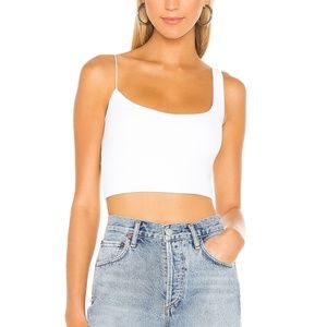 ALIX NYC Gracie Crop Top Size XS in White NWT